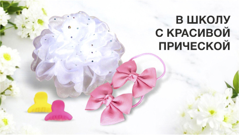 В школу с красивой прической