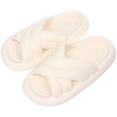 Шлепанцы женские "GRACE", цвет белый, р-р 40-41