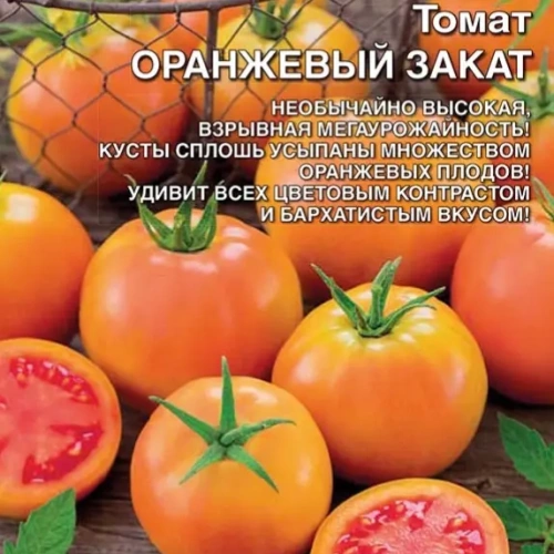 Семена Томат Оранжевый закат 12шт (УД) Е/П Б/Ф