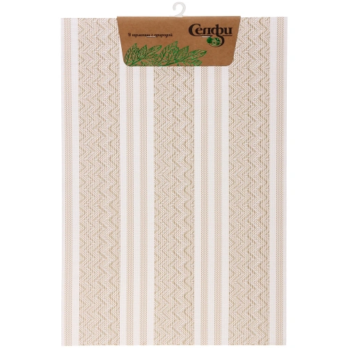 Салфетка на стол 30*45см "Жаклин" плетеная, бежевая