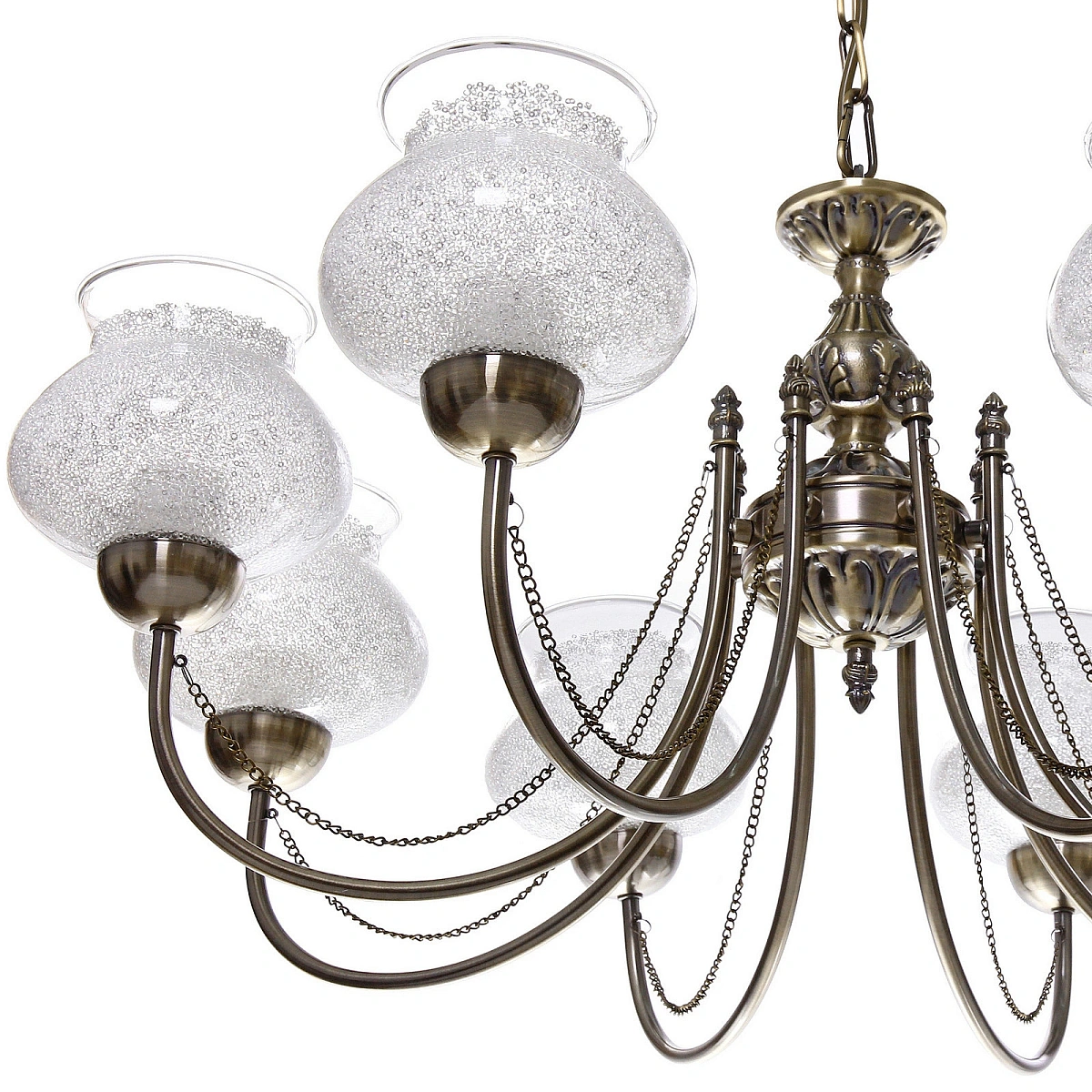 люстра 6-MDG5842/8AB (8 плафонов)