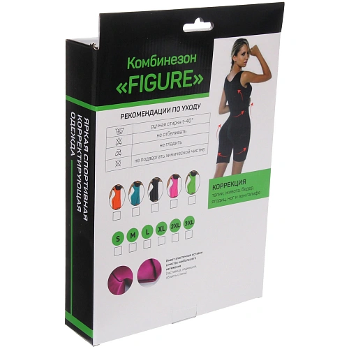 Комбинезон для похудения Figure, размер L, Розовый_6