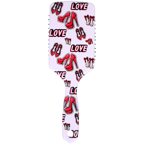 Расческа массажная прямоугольная форма КОЛЛЕКЦИЯ ИМАНИ - МАКИТА, микс 4 дизайна, 247,5см (PVC упаковка)_4