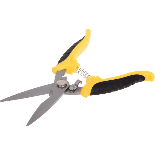 Секатор-ножницы садовые 8 (20см) Фортуна пластиковые прорезиненные ручки ДоброСад_4