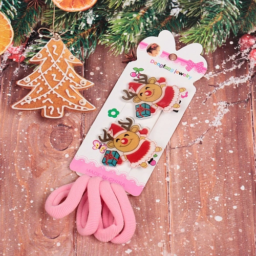 Аксессуары для волос детские 6шт БИСКВИТ, Веселый Руперт,146см_3