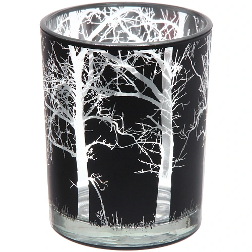 Подсвечник Зимний лес 1012,5 см, Черный_3