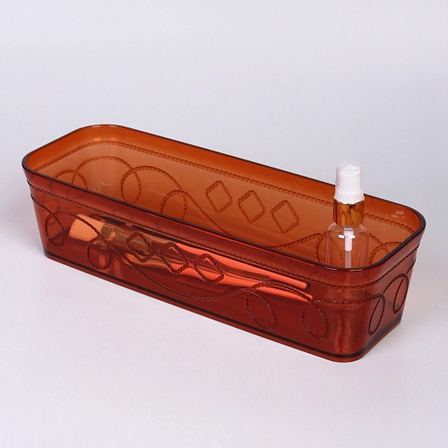 Контейнер для хранения Пинто, цвет коричнево-красный, 3010,57,5см_4