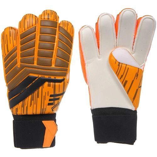 Перчатки вратарские FD-858, размер 9, оранжевый-черный_5