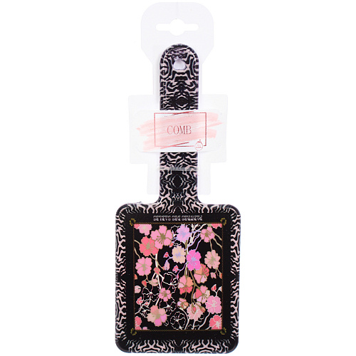 Расческа массажная компактная ЛАНТА, микс 4 дизайна, 229см  (PVC подвес)_8