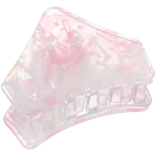 Заколка - краб для волос AKS-EMPIRE, треугольник, цвет микс 6 цветов, 4,53см_8