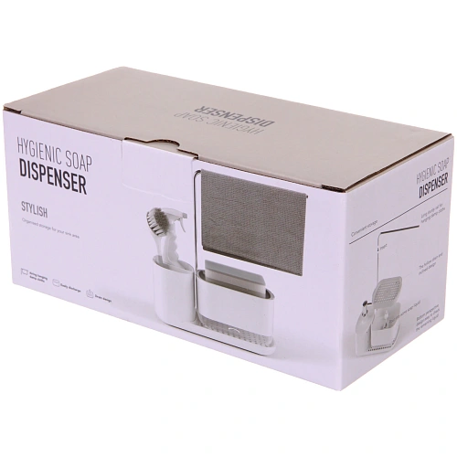 Подставка под губку с дозатором 300мл 23х10,8х16 1876_11