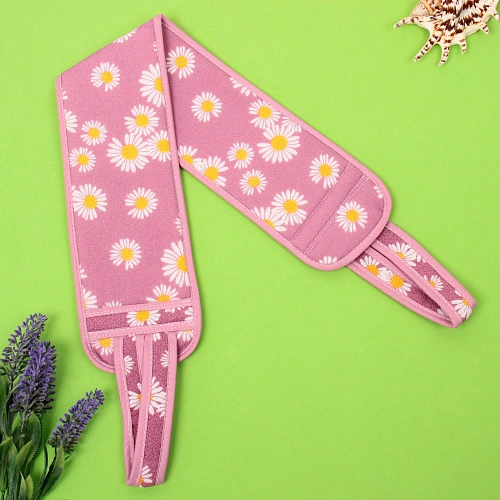 Мочалка для тела Premium - Toskana, цвет сиреневый, 76609см (ZIP пакет)_3