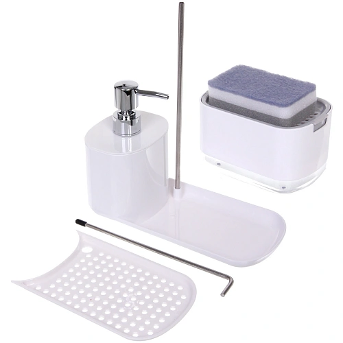 Подставка под губку с дозатором 300мл 23х10,8х16 1876_4