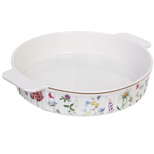 Форма керамическая для запекания "Альпийский луг" 1,5л 30,5*25*5,5см