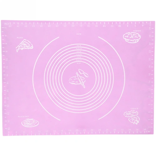 Коврик силиконовый для раскатки теста 38*28 см 