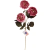Искусственные цветы "FLOWERS GLAMOUR" 63см Пионы 3 цветка розовые
