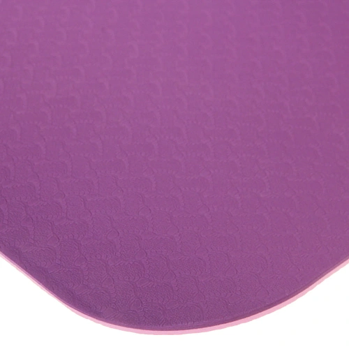 Коврик для йоги 6мм 61183 см Гармония 2х сторонний, розовыйсиреневый_9