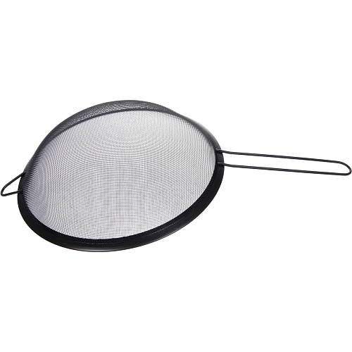 Сито металлическое Black 24,5см с ручкой _3