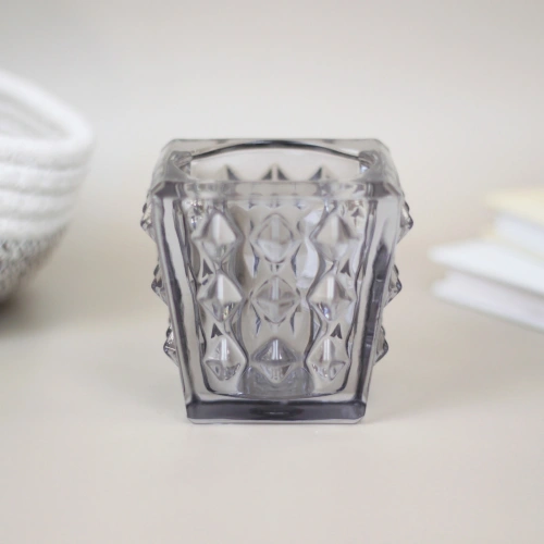 Подсвечник "Нежность" 7,7*7,5 см, Графит