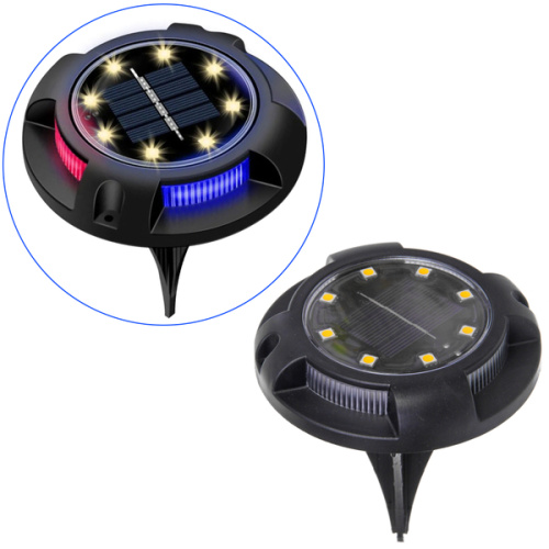 Фонарь садовый "Streetlight" 12 см, d=11 см, на солнечной батарее, Мультицвет