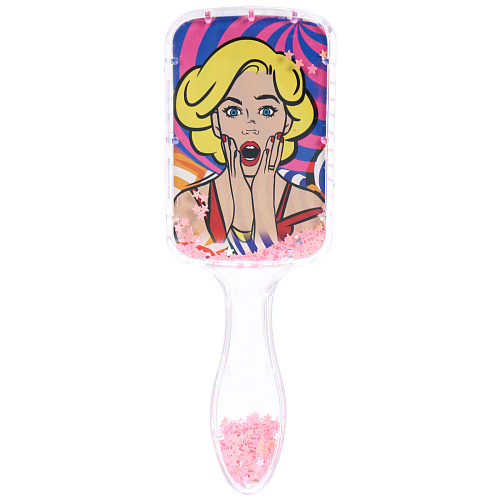 Расческа массажная прямоугольная ЭКЛАТ, микс 4 дизайна, 238,5см (PVC подвес)_7