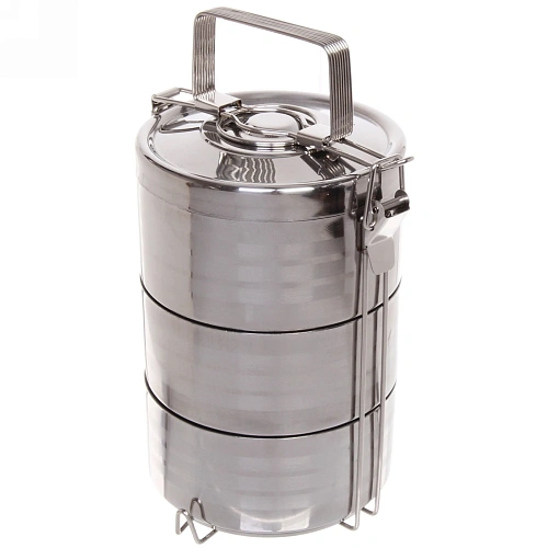 Контейнер для продуктов металлический 13,519,5см 3 уровня, термо_4