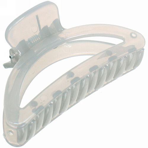 Заколка-краб для волос  на блистере Глянец-Трапеция, микс 6 цветов, 6см (Кокетка)_8