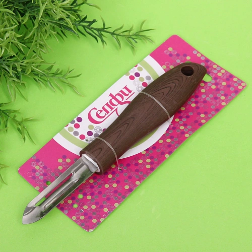 Овощечистка продольная двойная Сhocolate_3