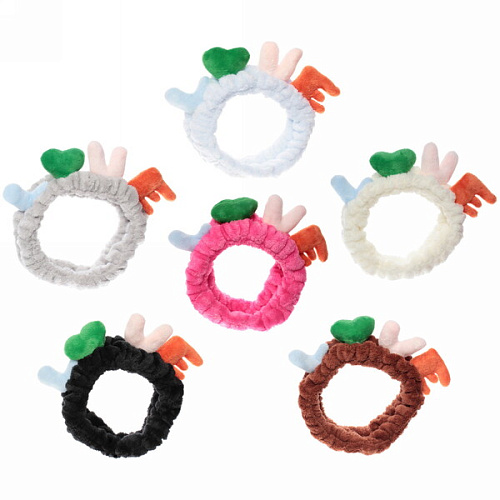 Повязка на голову "Beauty Mapafet- LOVE", 6 цветов, 6*20см