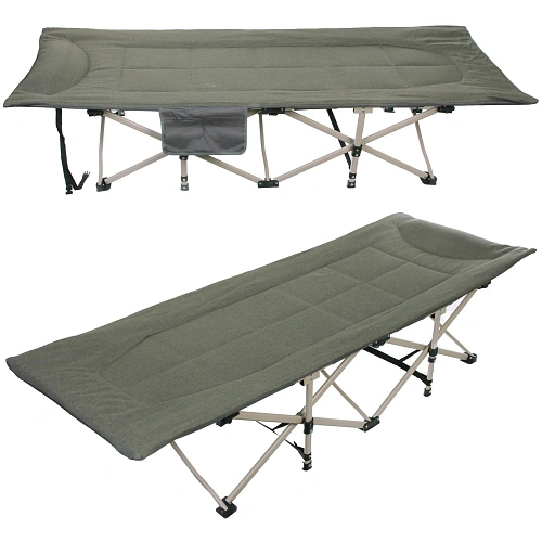 Раскладушка кемпинговая складная 188*66*41 см, мох