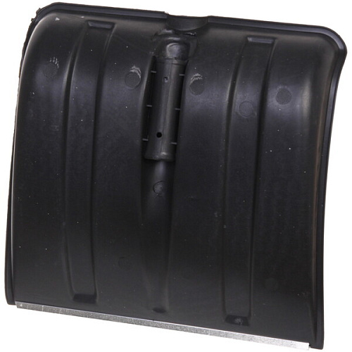 Лопата снеговая пластиковая 380365 мм, с оцинкпланкой, d=32_4