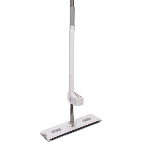 Швабра с насадкой из микрофибры отжимная , в комплекте две насадки 42х11х130_3