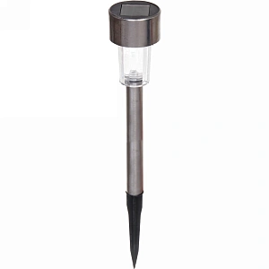 Фонарь садовый "Классик" 30*4,6*4,6 см на солнечной батарее, Белый