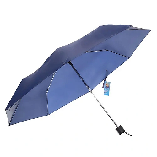 Ультрамарин Зонт мужской механический Классика темно-синий цв d-100см 125-1_3