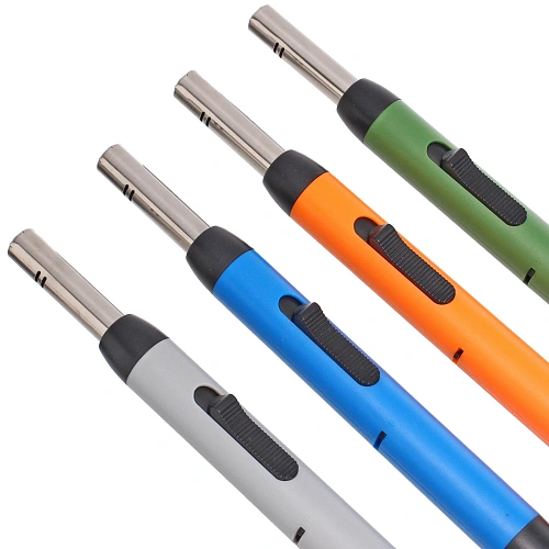 Зажигалка газовая для газовой плиты Матовый микс 19,5см, микс цветов_3