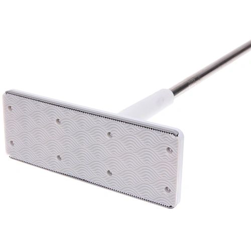 Швабра самозажимная ручка 125см в комплекте 2 салфетки_8