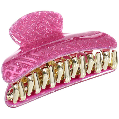 Заколка-краб для волос  ЭЙФОРИЯ, райя, микс 6 цветов, 7см (блистер Кокетка)_15