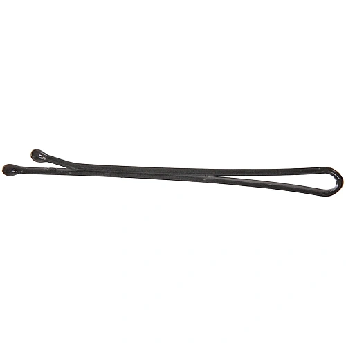 Невидимка для волос 30шт Классика - прямые, цвет черный 4,5см _6