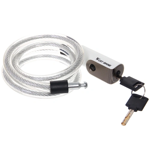 Замок велосипедный тросовый West biking, YP0705102_14
