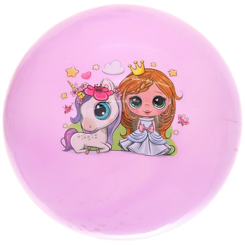 Мяч 24 см Принцесса (60 гр)_4