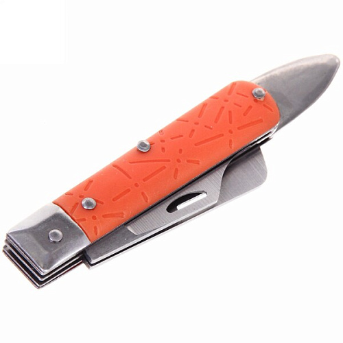 Нож садовый Помощник 18,5см складной, с шпателем ДоброСад_11