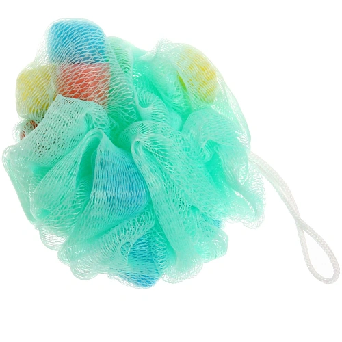 Мочалка для тела полипропиленовая Ультрамарин - Пушистик d-10см_11