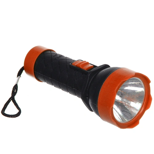 Фонарь ручной 1 режим 1LED 1AA микс 3 цвета 2019_7