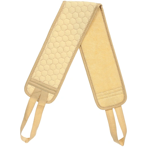 Мочалка для тела Premium - Laguna, цвет бежевый,  982см_4