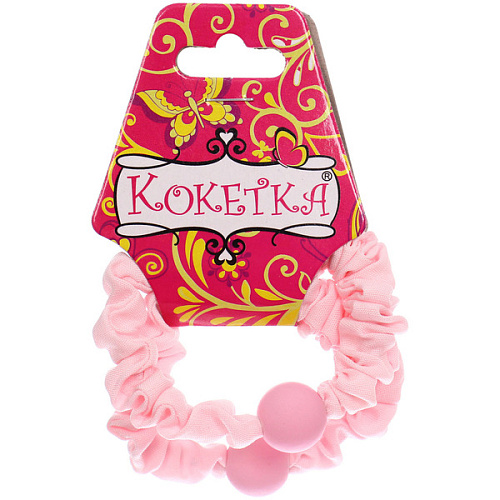 Резинки для волос 2шт Мята, бусинки, микс 5 цветов, d-5см (Кокетка)_6