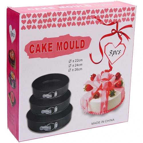 Набор из 3-х форм для выпечки раскладных, 227см, 247см, 267см _4