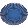 Тарелка керамическая "Верона" 27см ромашка синяя