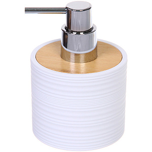 Дозатор для жидкого мыла Терра 300 мл белый