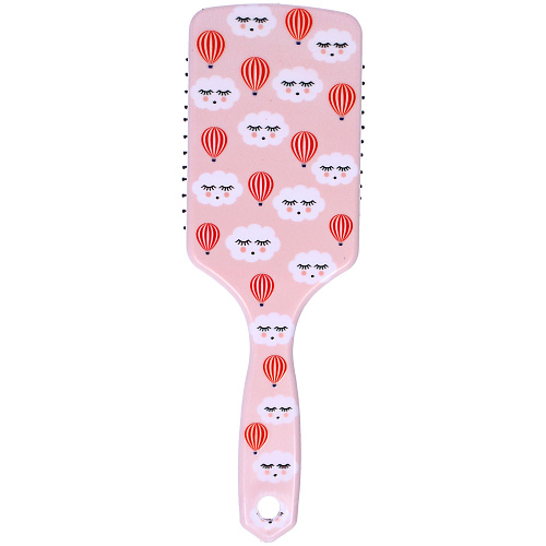 Расческа массажная прямоугольная форма КОЛЛЕКЦИЯ ИМАНИ - НЕЖНОСТЬ ОБЛАКОВ, микс 4 дизайна, 247,5см (PVC упаковка)_6