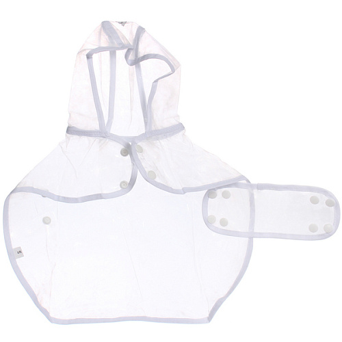 Дождевик для мелких пород собак KOMFORT, прозрачный, р S_6